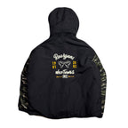 roarguns × WILD THINGS SHORT MONSTER PARKA (CHAIN STITCH) / BLACK