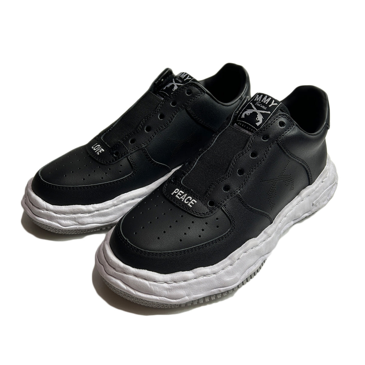 roarguns × Maison MIHARAYASUHIRO SNEAKER / BLACK x BLACK