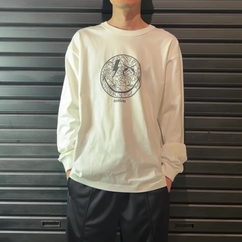 ORGANIC COTTON SMILE T-SHIRT / WHITE