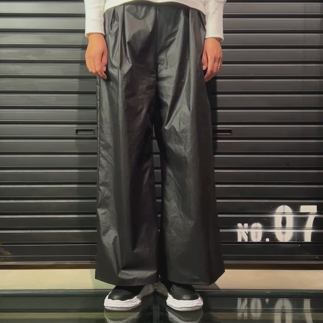 WOMENS WAX VINTAGE PANTS / BLACK