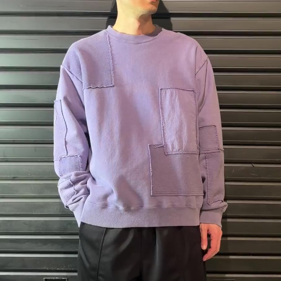 PATCHWORK SWEAT / PURPUL