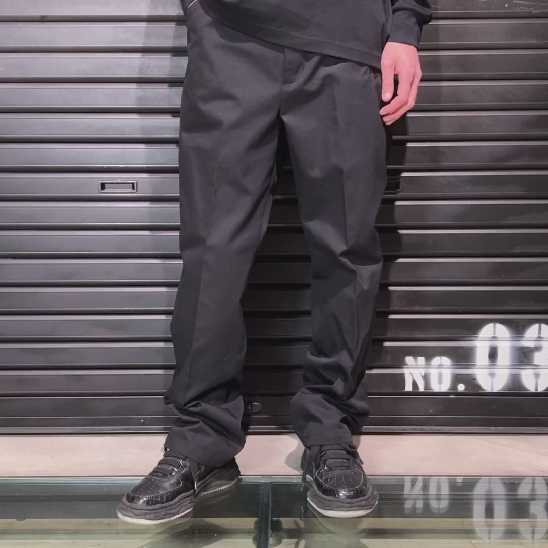 CHINO CLOTH PANTS EAGLE / BLACK