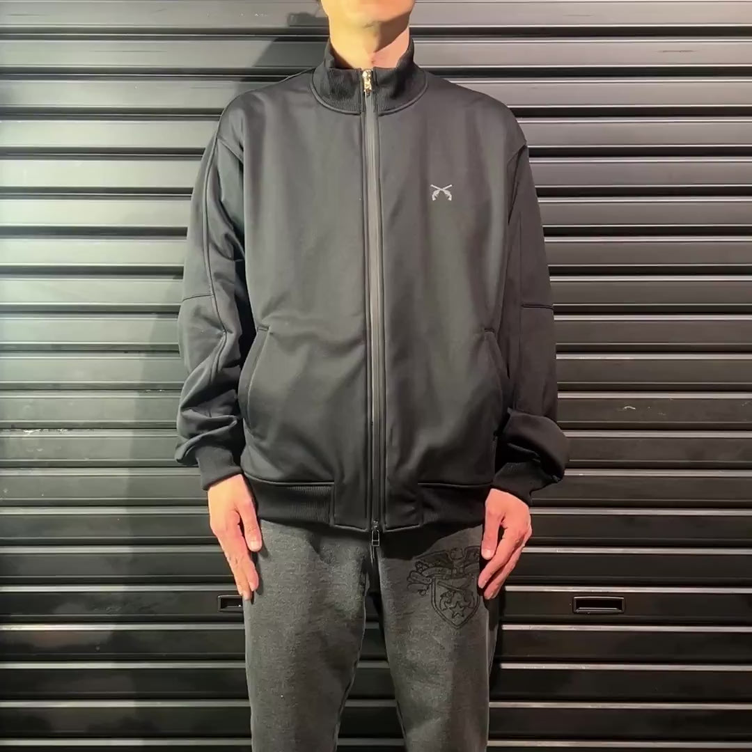WarmdArt® FLEECE TRACK JACKET / BLACK