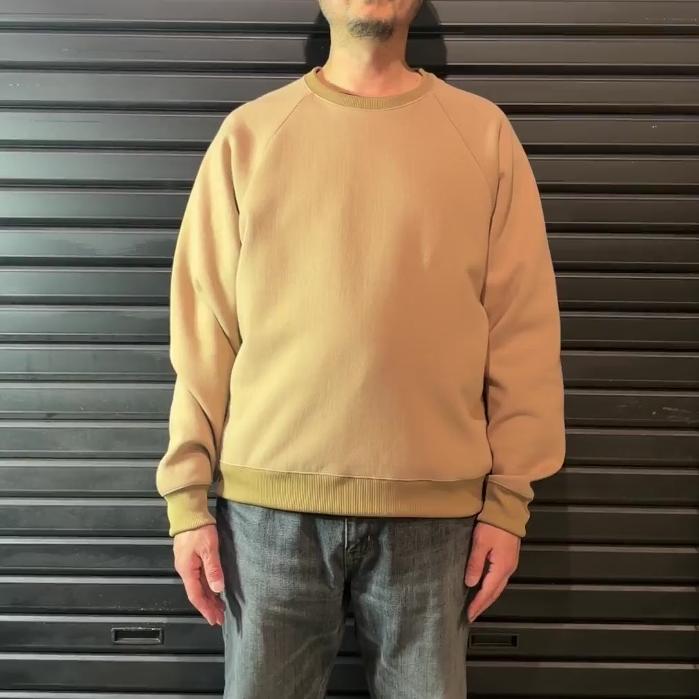 RAZORCUT CROSSGUN SWEAT / BEIGE