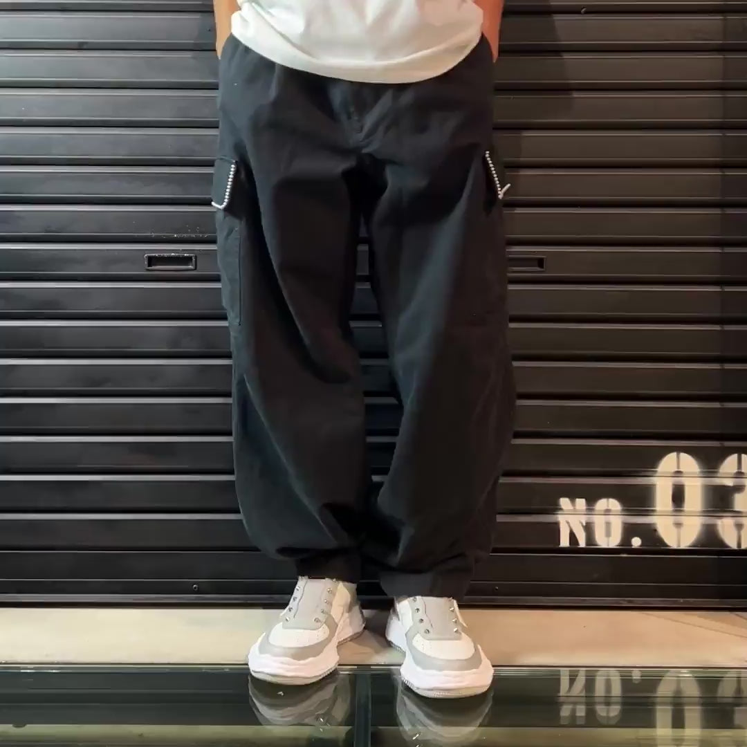 DUCK CARGO PANTS CROSSGUN / BLACK