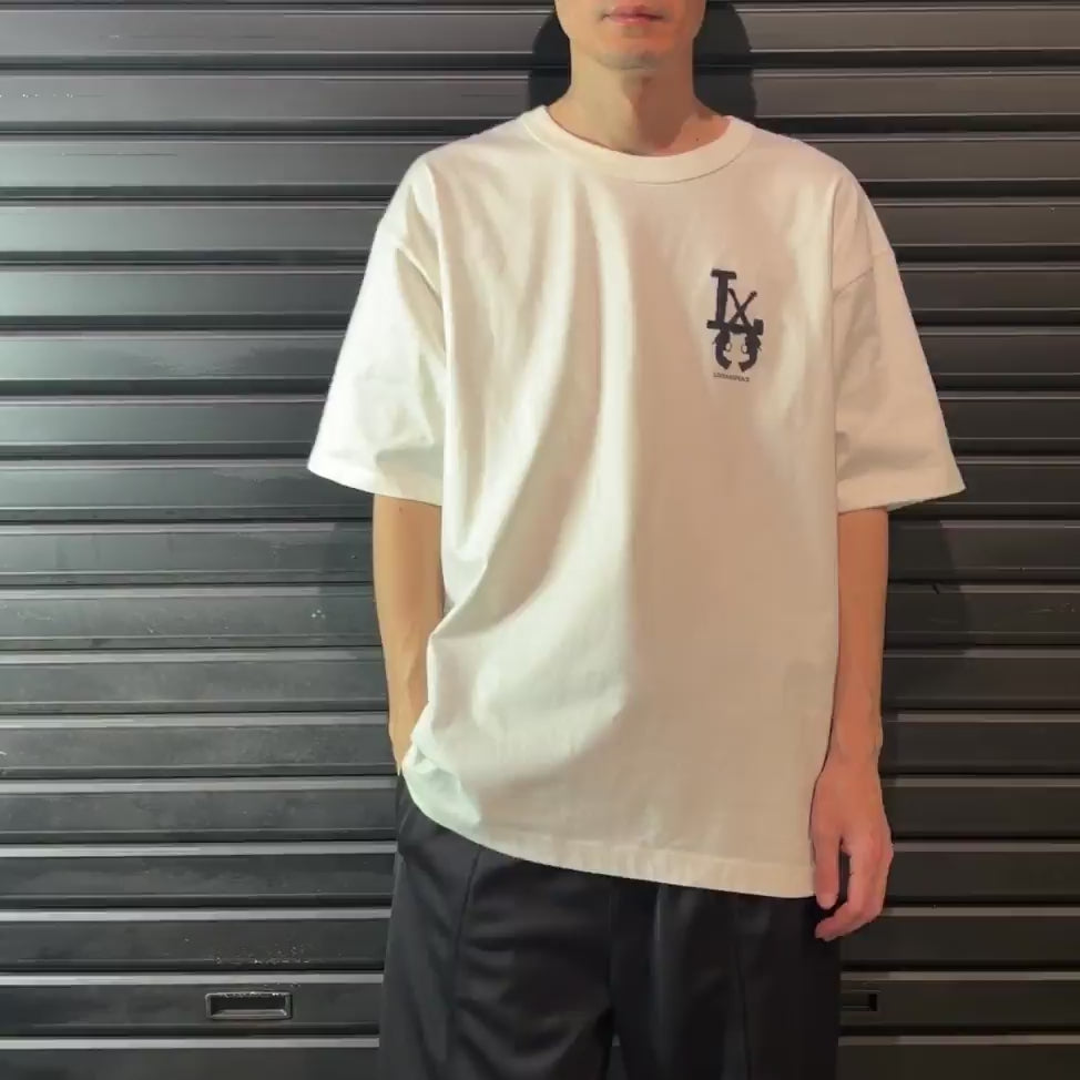 LA FAR PRINT T-SHIRT / WHITE