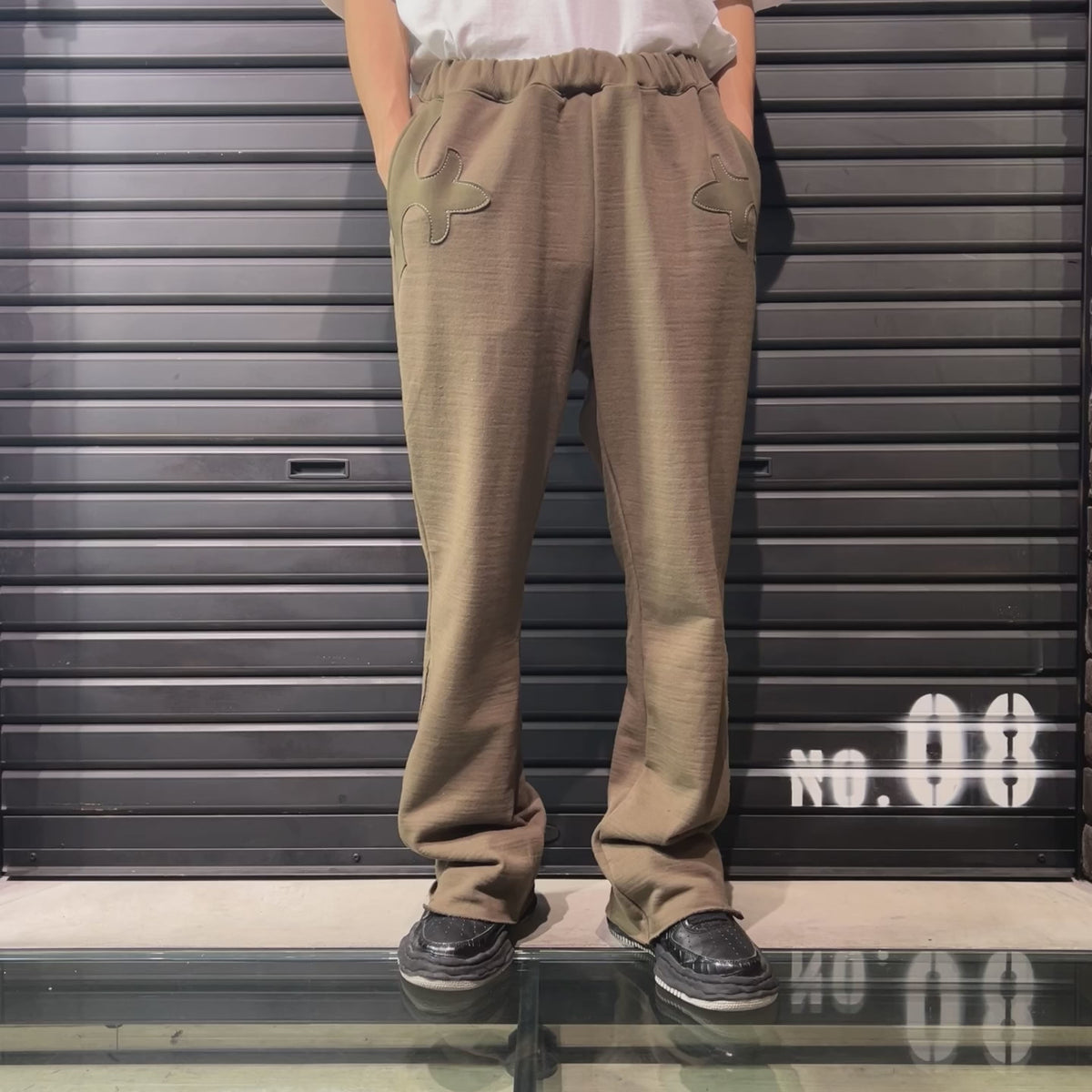 DRY WEAVE SWEAT PANTS / KHAKI