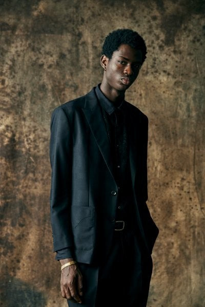 画像をギャラリービューアに読み込む, SHADOW CHECK PANTS / BLACK
