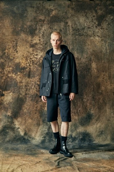 OXFORD M65 CORD EMBROIDERY / BLACK