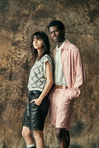 画像をギャラリービューアに読み込む, WOMENS CHAIN JACQUARD KNIT / GRAY