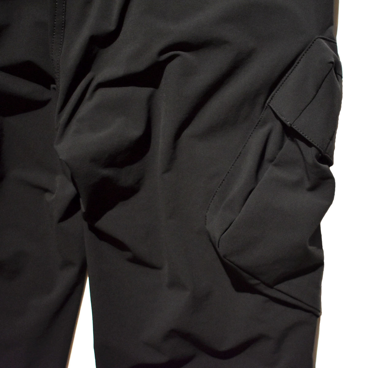 4WAY STRETCH PANTS CRYSTAL / BLACK