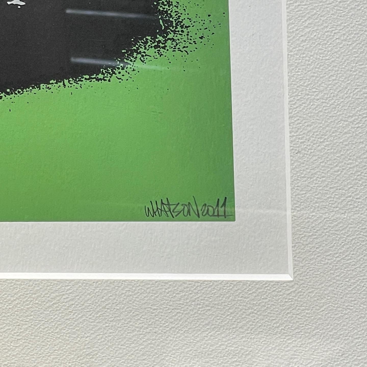 画像をギャラリービューアに読み込む, MARTIN WHATSON / Hand FInished LOVE COPS (GREEN)