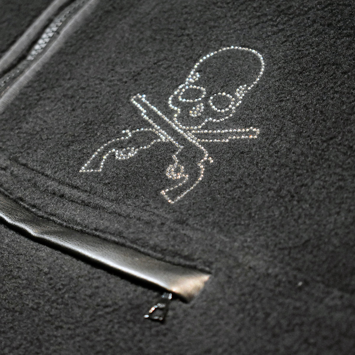 MASTERMIND WORLD FLEECE JACKET CRYSTAL / LIMITED EDITION