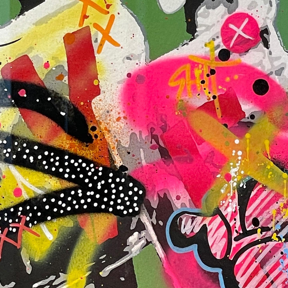 画像をギャラリービューアに読み込む, MARTIN WHATSON / Hand FInished LOVE COPS (GREEN)