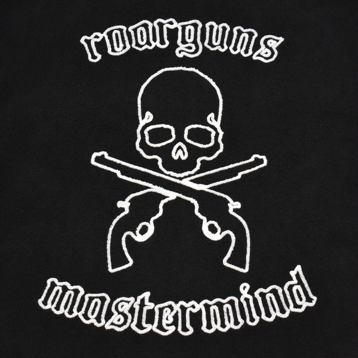 MASTERMIND WORLD FLEECE JACKET EMBROIDERY