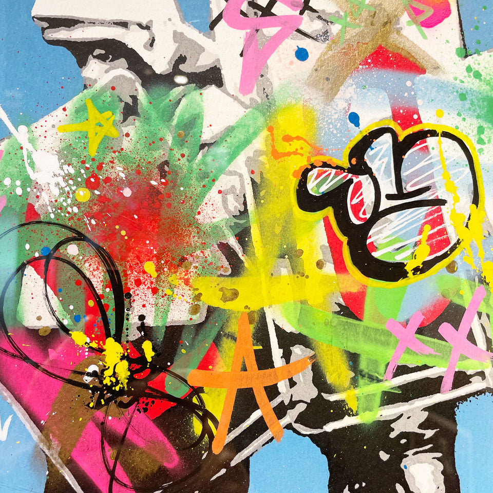 画像をギャラリービューアに読み込む, MARTIN WHATSON / Hand FInished LOVE COPS (BLUE)