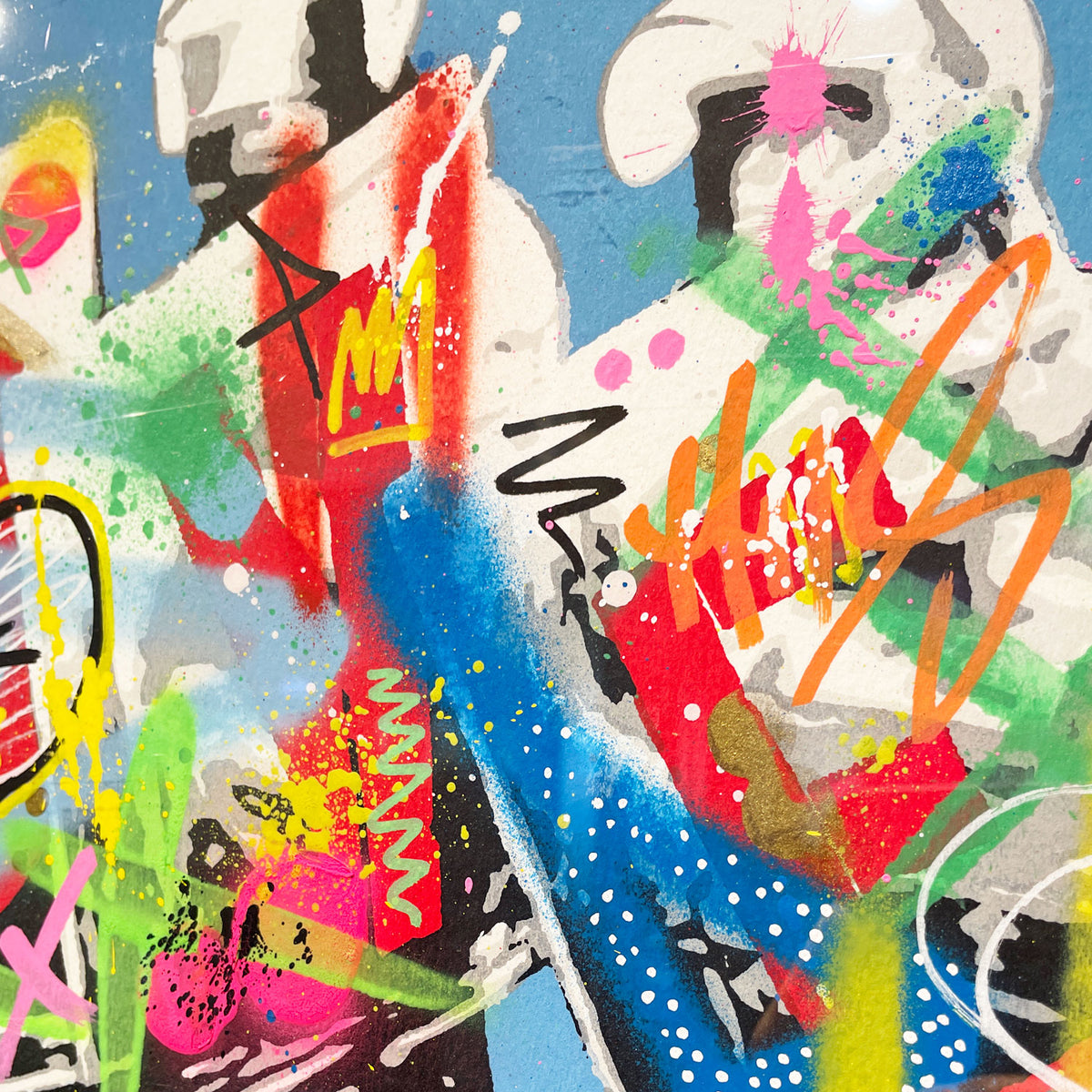 MARTIN WHATSON / Hand FInished LOVE COPS (BLUE)