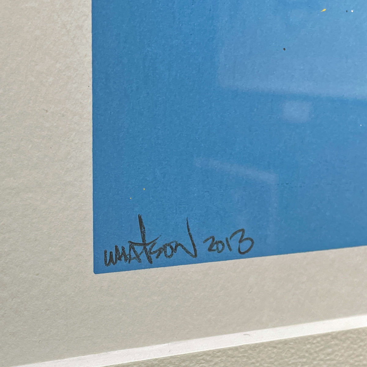 MARTIN WHATSON / Hand FInished LOVE COPS (BLUE)