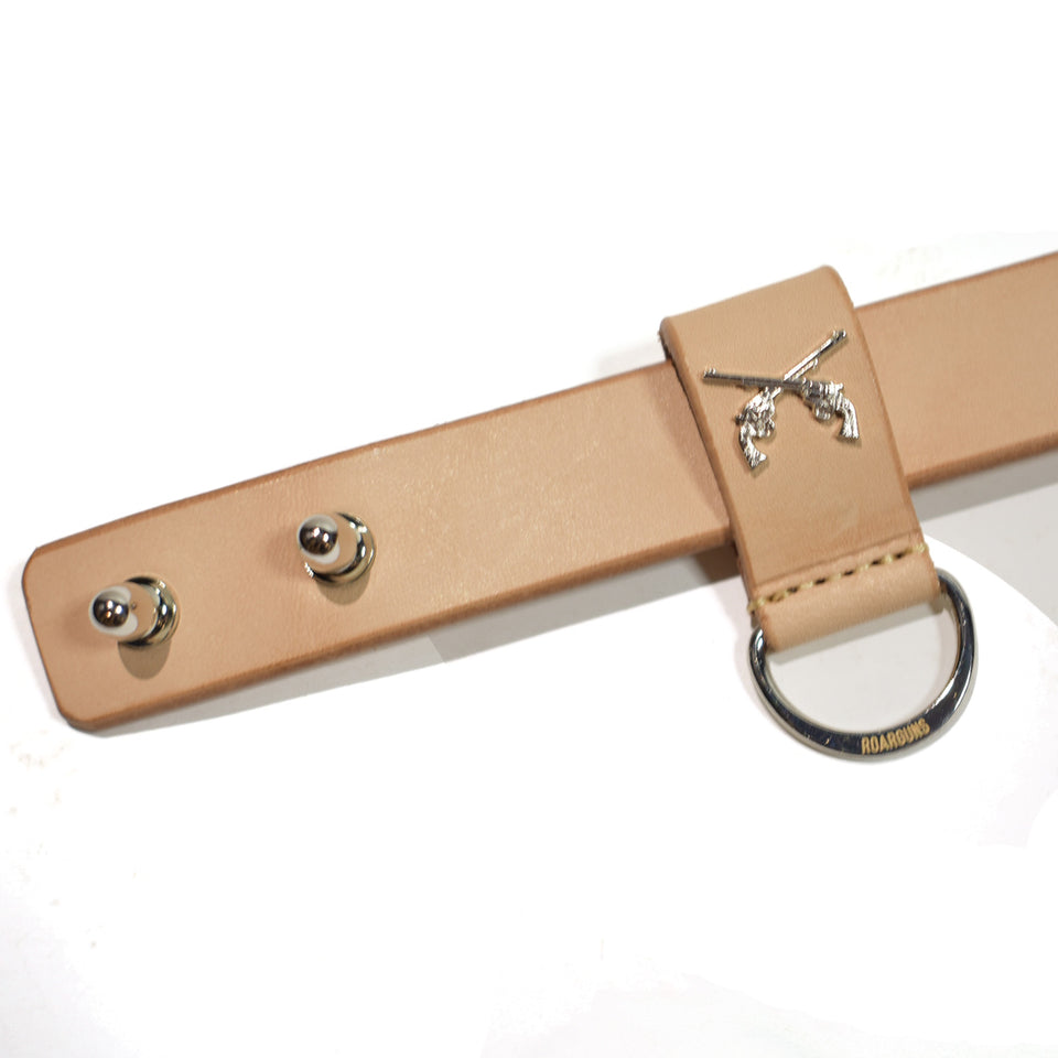 画像をギャラリービューアに読み込む, CROSSGUN COWLEATHER BELT / BEIGE