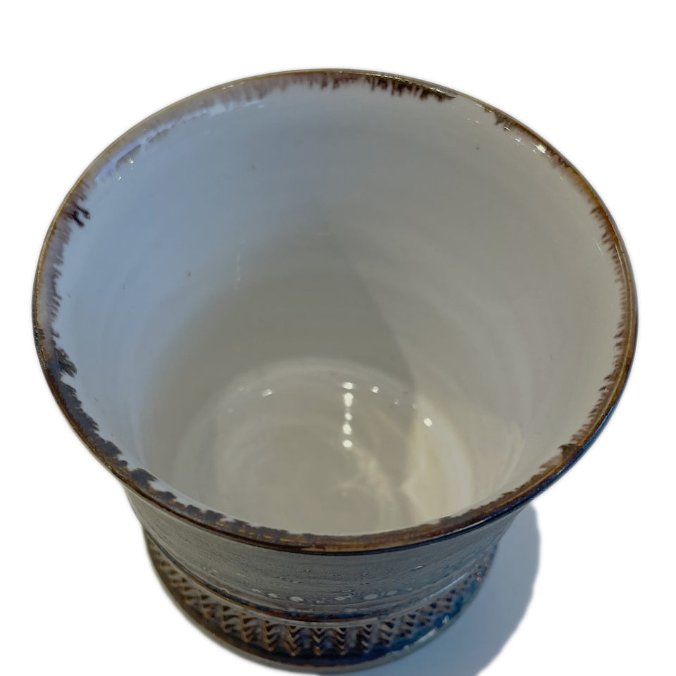 画像をギャラリービューアに読み込む, SHIRO HAMANAKA CERAMIC CUP LEOPARD STUDS SH135