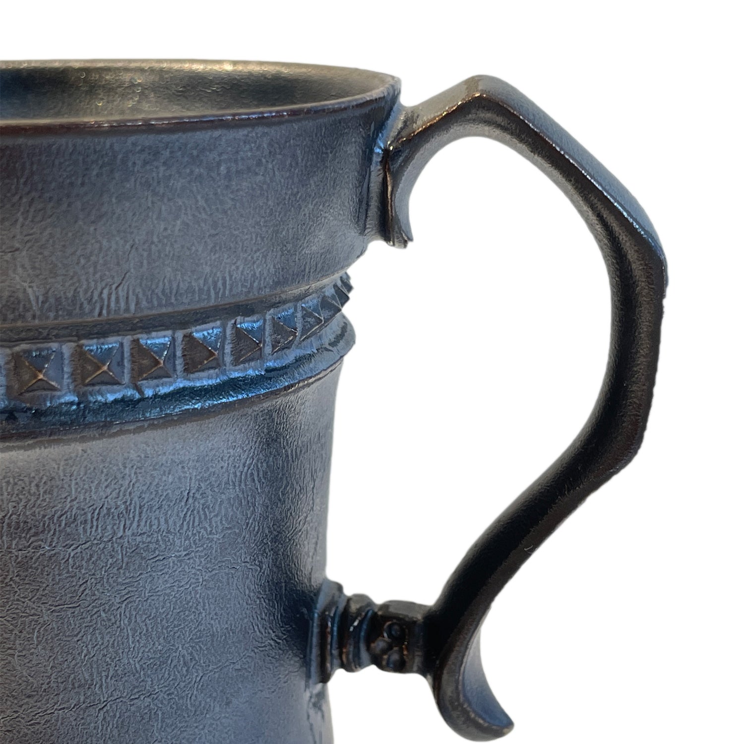 画像をギャラリービューアに読み込む, SHIRO HAMANAKA CERAMIC MUG LEATHER STUDS SHP016