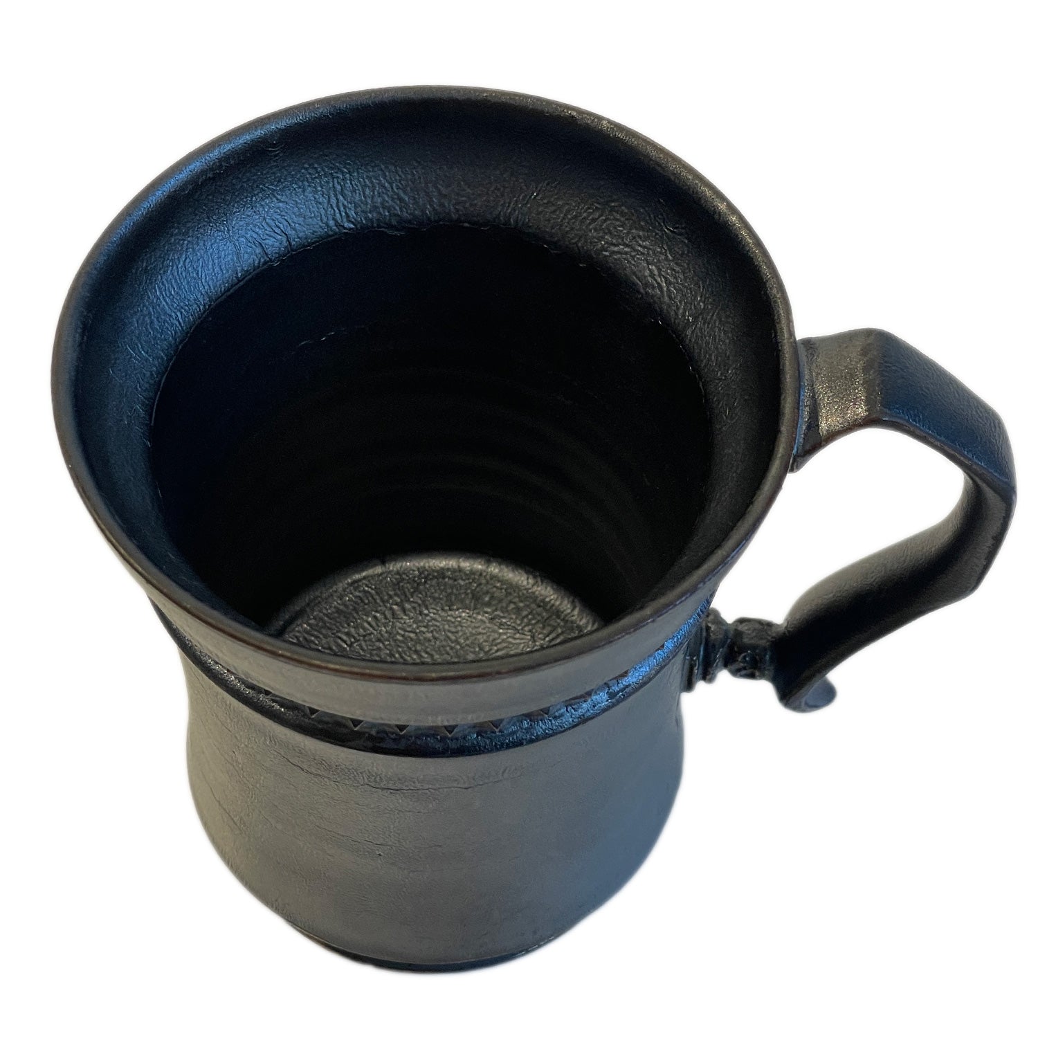 画像をギャラリービューアに読み込む, SHIRO HAMANAKA CERAMIC MUG LEATHER STUDS SHP016