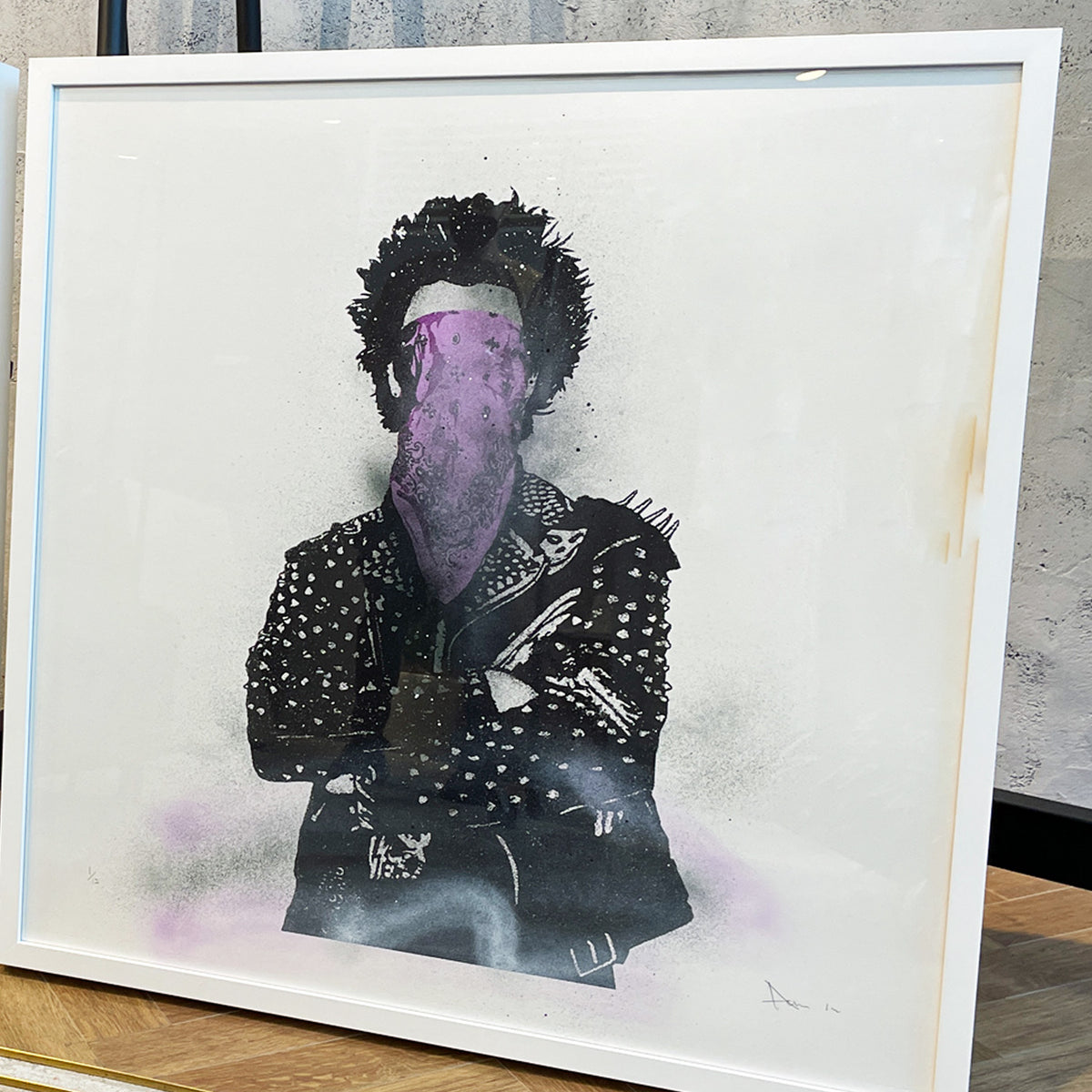 DOLK / PUNK PURPLE HAND FINISHED