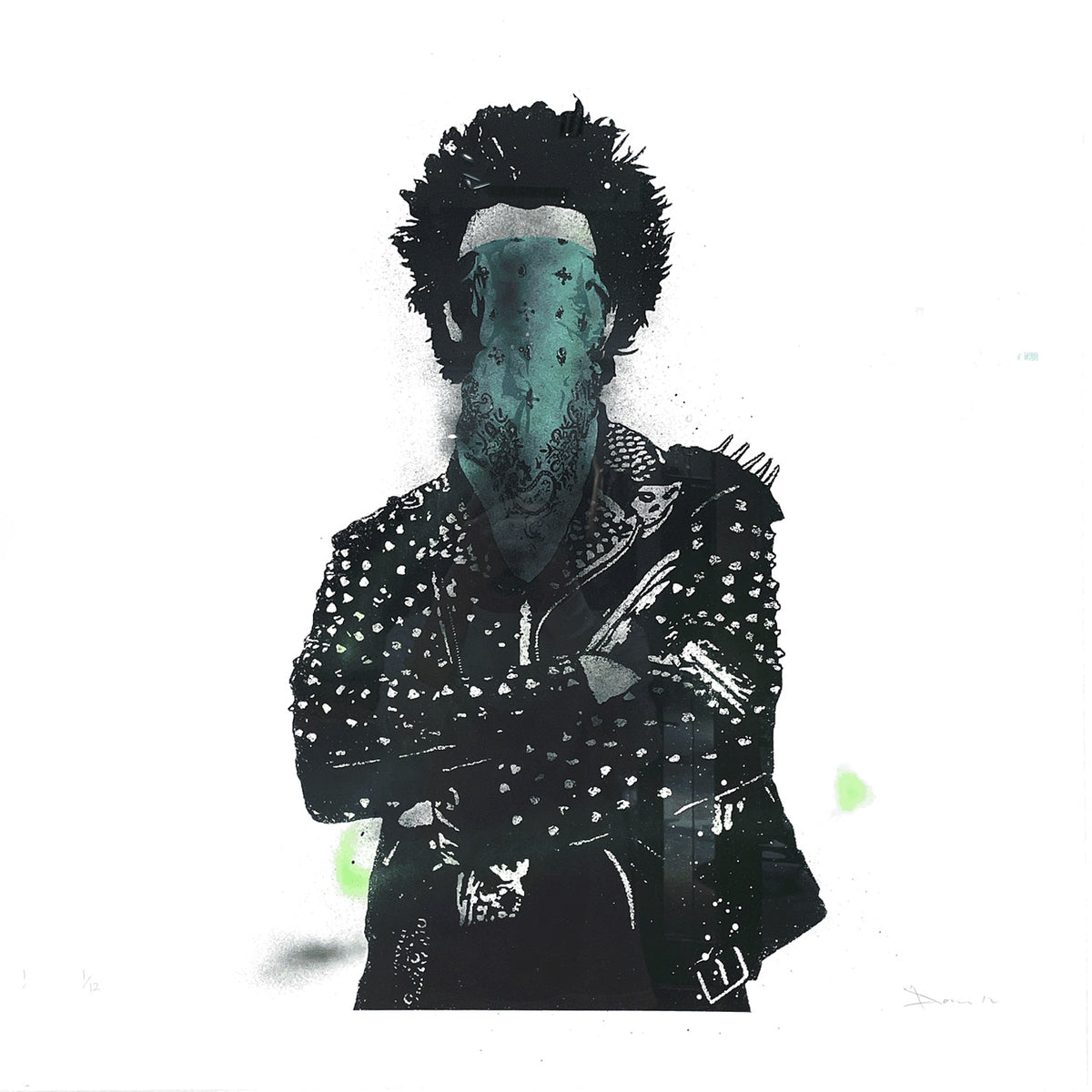 DOLK / PUNK GREEN HAND FINISHED