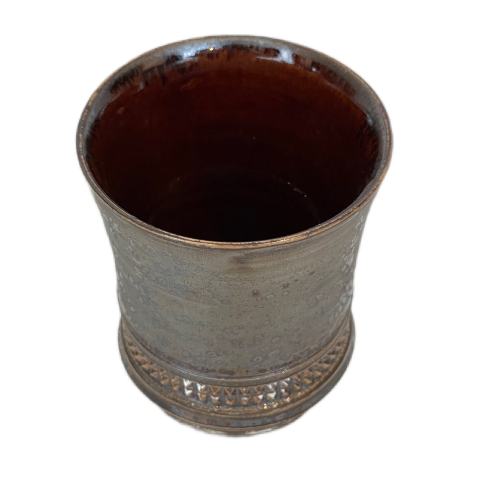 画像をギャラリービューアに読み込む, SHIRO HAMANAKA CERAMIC CUP LEOPARD STUDS SHP029