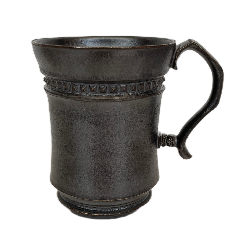 画像をギャラリービューアに読み込む, SHIRO HAMANAKA CERAMIC MUG LEATHER STUDS SHP016