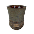 SHIRO HAMANAKA CERAMIC CUP LEOPARD STUDS SHP029