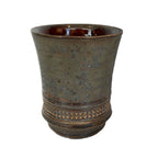 SHIRO HAMANAKA CERAMIC CUP LEOPARD STUDS SHP029