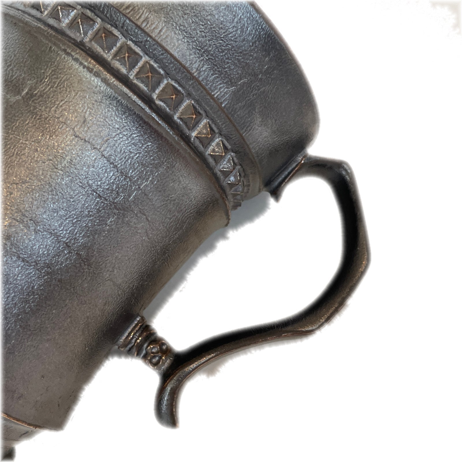 画像をギャラリービューアに読み込む, SHIRO HAMANAKA CERAMIC MUG LEATHER STUDS SHP016