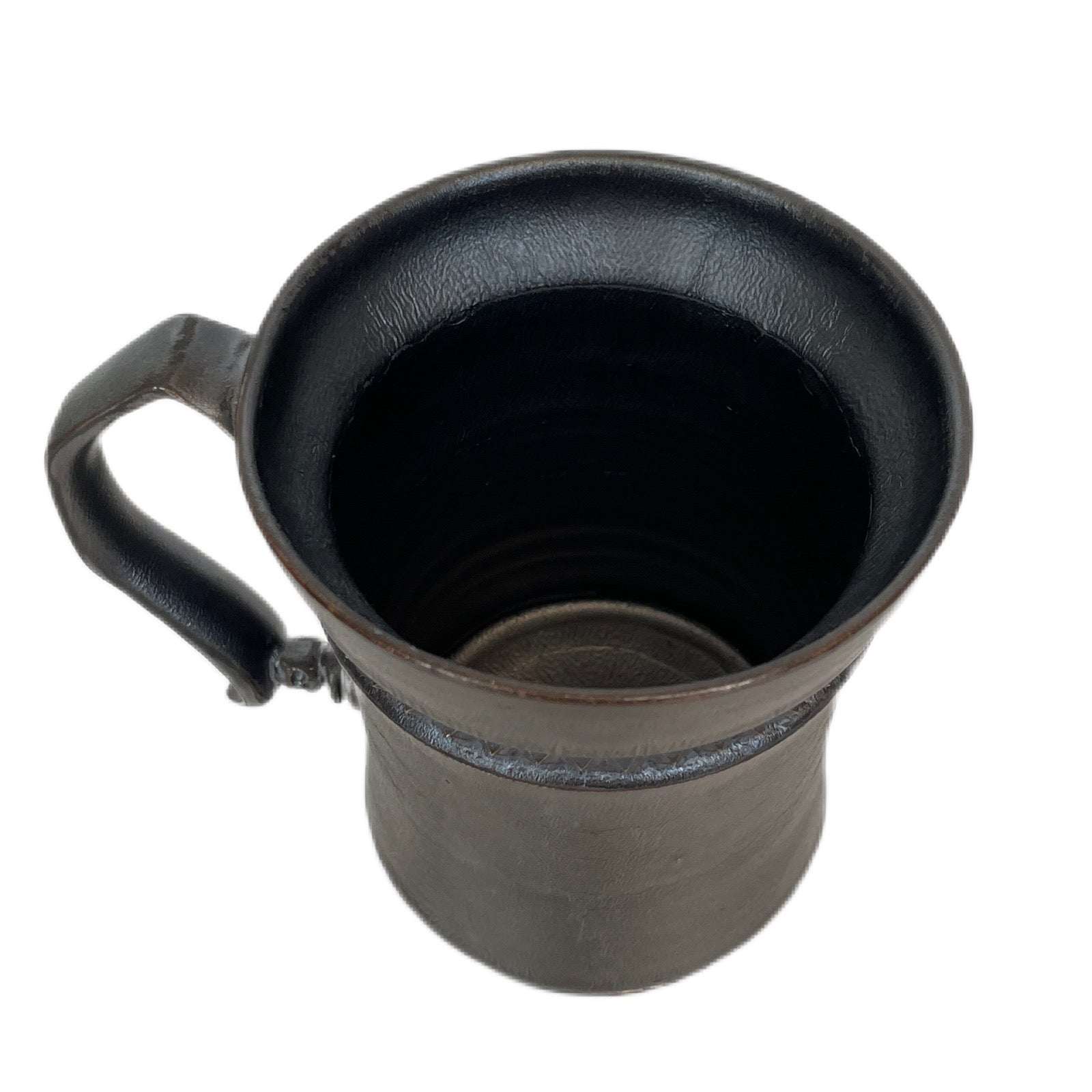 画像をギャラリービューアに読み込む, SHIRO HAMANAKA CERAMIC MUG LEATHER STUDS SHP016