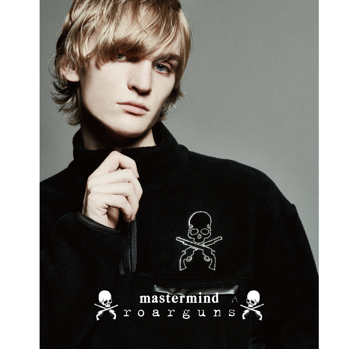 MASTERMIND WORLD FLEECE JACKET CRYSTAL / LIMITED EDITION
