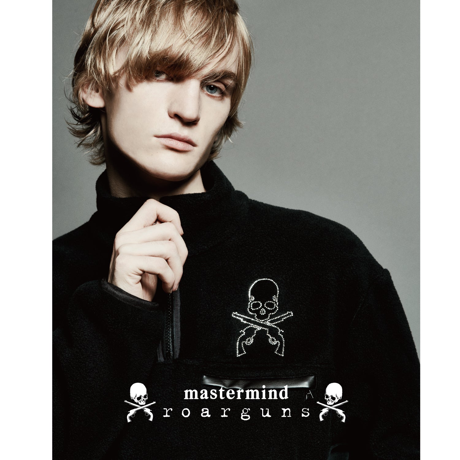 画像をギャラリービューアに読み込む, MASTERMIND WORLD FLEECE JACKET CRYSTAL / LIMITED EDITION